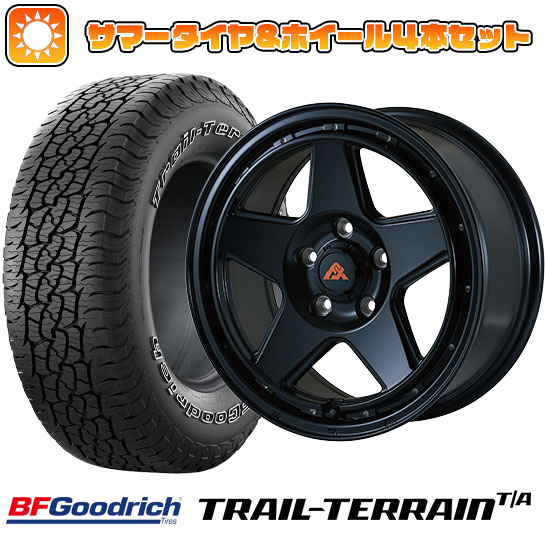 245/70R16 夏タイヤ ホイール4本セット BFグッドリッチ トレールテレーンT/A ORWL (5/114車用) ALGERNON フェニーチェ クロスXC5 16インチ :arktire 15841 145430 36795 36795:アークタイヤ