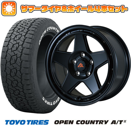 215/70R16 夏タイヤ ホイール4本セット TOYO OPEN COUNTRY A/T III (5/114車用) ALGERNON フェニーチェ クロスXC5 16インチ :arktire 1581 145430 38622 38622:アークタイヤ