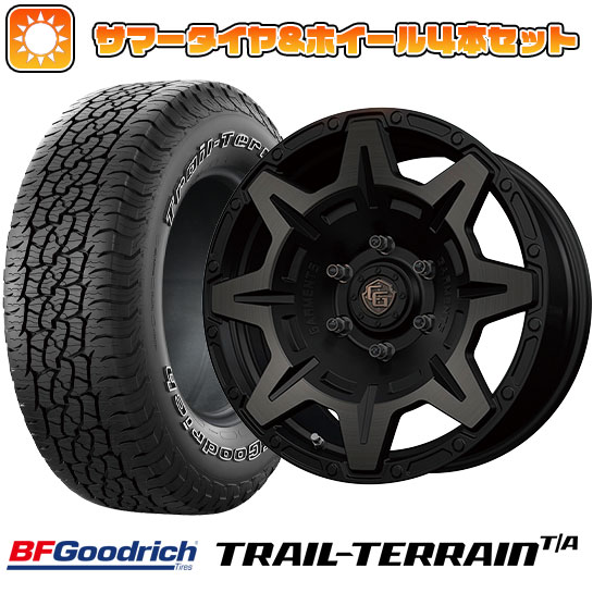 265/65R17 夏タイヤ ホイール4本セット BFグッドリッチ トレールテレーンT/A ORWL (6/139車用) WEDS クロスオーバーガーメンツ Style M 17インチ :arktire 11822 128343 36788 36788:アークタイヤ