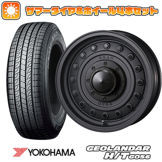 245/70R16 夏タイヤ ホイール4本セット YOKOHAMA ジオランダー H/T G056 (5/114車用) CRIMSON ディーン コロラド 16インチ :arktire 15841 118134 21377 21377:アークタイヤ