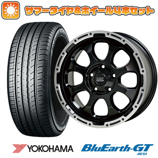 215/65R16 夏タイヤ ホイール4本セット YOKOHAMA ブルーアース GT AE51 (5/114車用) HOT STUFF マッドクロス グレイス 16インチ :arktire 1310 129194 28572 28572:アークタイヤ