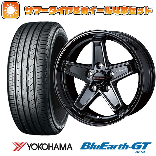 215/65R16 夏タイヤ ホイール4本セット YOKOHAMA ブルーアース GT AE51 (5/114車用) WEDS キーラー タクティクス 16インチ :arktire 1310 123079 28572 28572:アークタイヤ