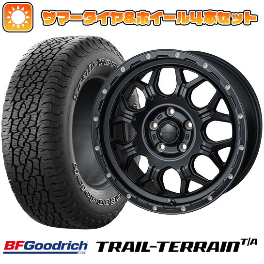 245/65R17 夏タイヤ ホイール4本セット BFグッドリッチ トレールテレーンT/A ORWL (5/114車用) MONZA HI BLOCK ジェラード 17インチ :arktire 19901 123229 36787 36787:アークタイヤ