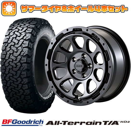 245/70R16 夏タイヤ ホイール4本セット BFグッドリッチ オールテレーンT/A KO2 RWL/RBL (5/114車用) MOTOR FARM ファームD10 16インチ :arktire 15841 120877 21923 21923:アークタイヤ