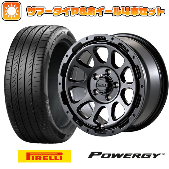 205/45R16 夏タイヤ ホイール4本セット PIRELLI パワジー (4/100車用) MOTOR FARM ファームD10 16インチ :arktire 1541 120896 36995 36995:アークタイヤ