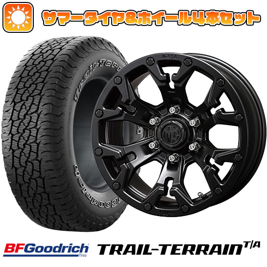 215/60R17 夏タイヤ ホイール4本セット BFグッドリッチ トレールテレーンT/A ORBL (5/114車用) CRIMSON マーテルギア(MG) ゴーレム 17インチ :arktire 1843 118169 36816 36816:アークタイヤ