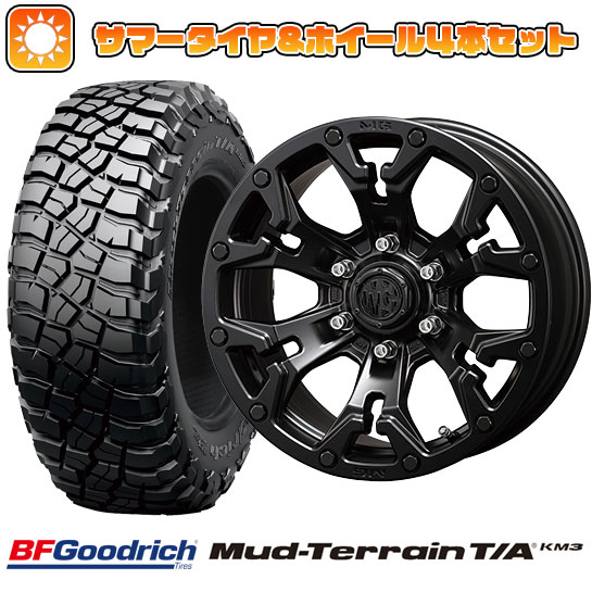 285/55R20 夏タイヤ ホイール4本セット BFグッドリッチ マッドテレーンT/A KM3 (6/139車用) CRIMSON マーテルギア(MG) ゴーレム 20インチ :arktire 11803 118173 26500 26500:アークタイヤ