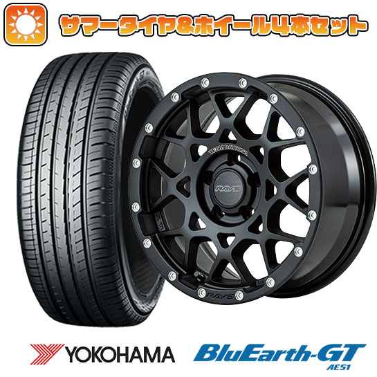 205/65R16 夏タイヤ ホイール4本セット ヤリスクロス YOKOHAMA ブルーアース GT AE51 RAYS デイトナ M8 16インチ :arktire 22001 139259 28571 28571:アークタイヤ