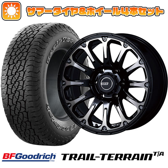 245/70R16 夏タイヤ ホイール4本セット BFグッドリッチ トレールテレーンT/A ORWL (5/114車用) SSR ディバイド FT アッシュブラック 16インチ :arktire 15841 142971 36795 36795:アークタイヤ