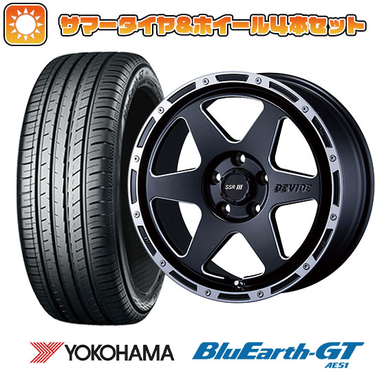 215/65R16 夏タイヤ ホイール4本セット YOKOHAMA ブルーアース GT AE51 (5/114車用) SSR ディバイド TR 6 16インチ :arktire 1310 142962 28572 28572:アークタイヤ