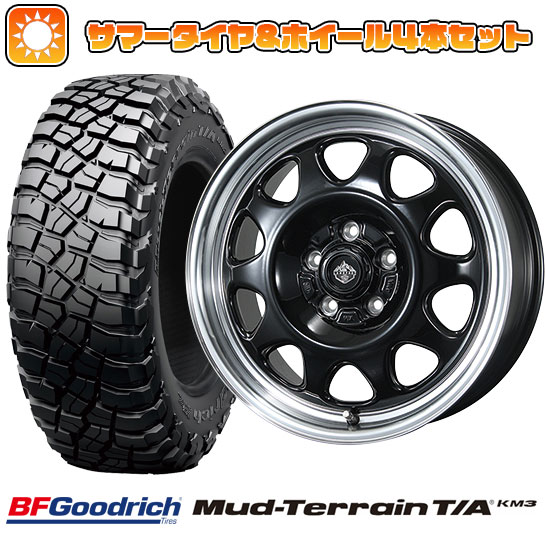 245/70R16 夏タイヤ ホイール4本セット BFグッドリッチ マッドテレーンT/A KM3 (5/114車用) TOPY ランドフット SWZ 16インチ :arktire 15841 119483 28985 28985:アークタイヤ