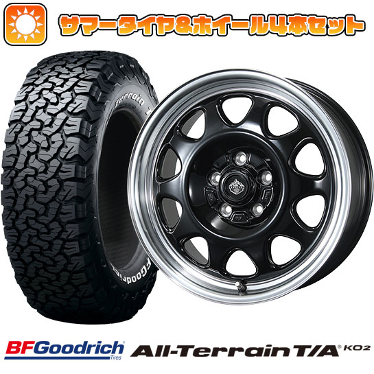 225/65R17 夏タイヤ ホイール4本セット BFグッドリッチ オールテレーンT/A KO2 RBL (5/114車用) TOPY ランドフット SWZ 17インチ :arktire 2182 119487 23750 23750:アークタイヤ