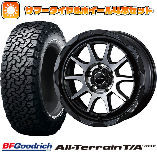 245/70R16 夏タイヤ ホイール4本セット BFグッドリッチ オールテレーンT/A KO2 RWL/RBL (5/114車用) WEDS マッドヴァンス 06 16インチ :arktire 15841 132846 21923 21923:アークタイヤ