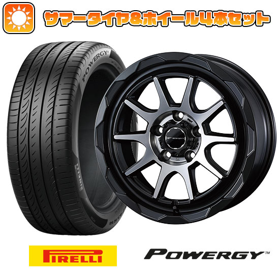 215/60R17 夏タイヤ ホイール4本セット PIRELLI パワジー (5/114車用) WEDS マッドヴァンス 06 17インチ :arktire 1843 136578 36988 36988:アークタイヤ