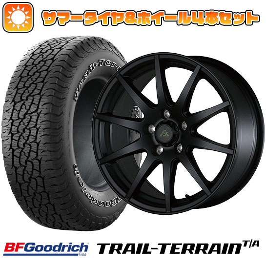 225/65R17 夏タイヤ ホイール4本セット BFグッドリッチ トレールテレーンT/A ORWL (5/114車用) ALGERNON フェニーチェ クロスXC10 17インチ :arktire 2182 145437 36785 36785:アークタイヤ