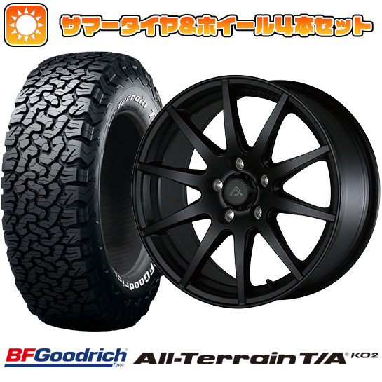 245/65R17 夏タイヤ ホイール4本セット RAV4（Adventure） BFグッドリッチ オールテレーンT/A KO2 RWL/RBL ALGERNON フェニーチェ クロスXC10 17インチ :arktire 19901 145437 23754 23754:アークタイヤ