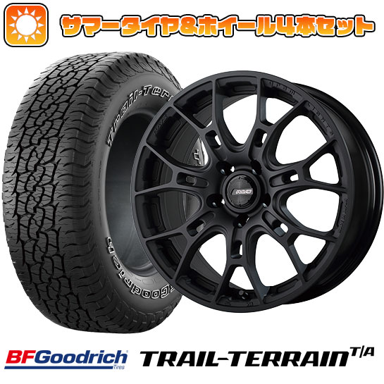 225/65R17 夏タイヤ ホイール4本セット BFグッドリッチ トレールテレーンT/A ORWL (5/114車用) RAYS グラムライツ アズール57BNX 17インチ :arktire 2182 139313 36785 36785:アークタイヤ