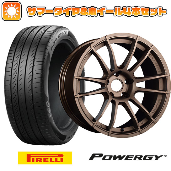 225/40R18 夏タイヤ ホイール４本セット (5/114車用) PIRELLI パワジー レイズ グラムライツ 57XR 18インチ :arktire 1131 139701 36964 36964:アークタイヤ