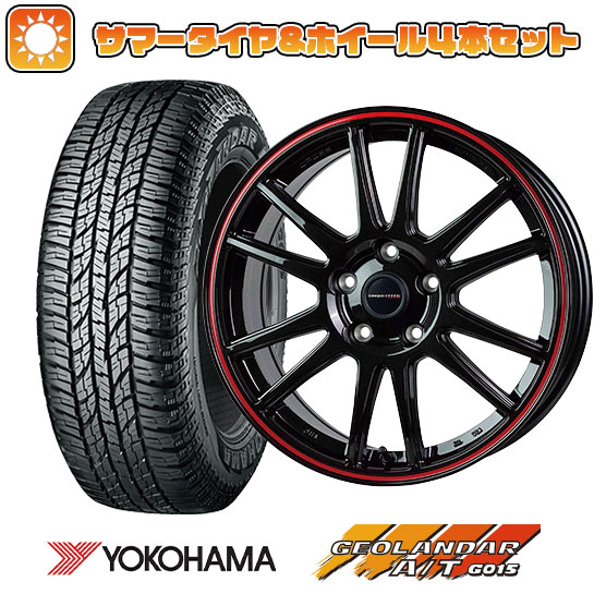 235/60R18 夏タイヤ ホイール４本セット (5/114車用) YOKOHAMA ジオランダー A/T G015 RBL クロススピード ハイパーエディションCR6 18インチ :arktire 27064 146358 22898 22898:アークタイヤ