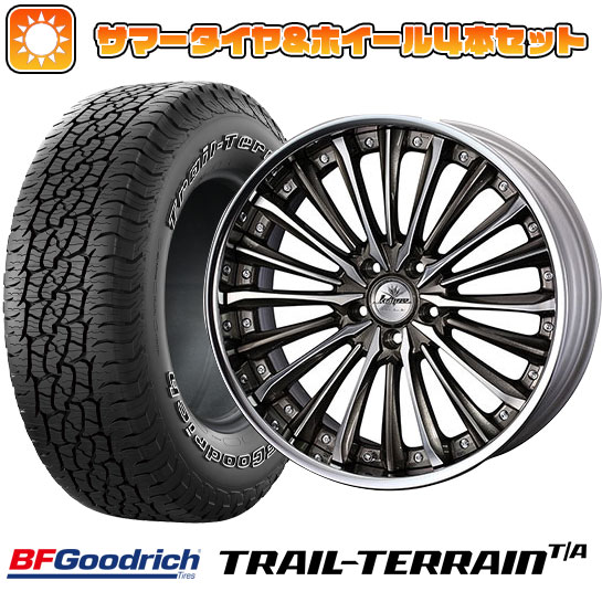 235/55R19 夏タイヤ ホイール4本セット BFグッドリッチ トレールテレーンT/A ORBL (5/114車用) WEDS クレンツェ ヴィルハーム 19インチ :arktire 1121 136824 36806 36806:アークタイヤ