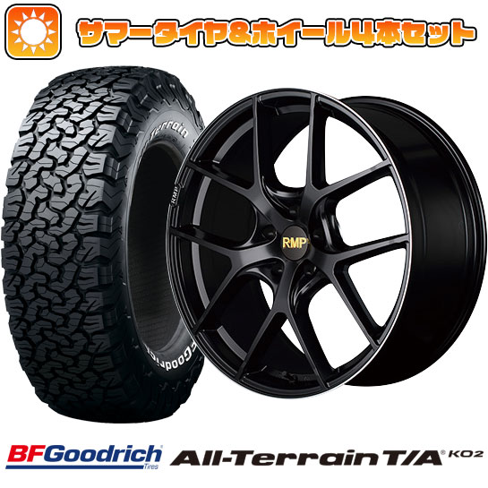 225/65R17 夏タイヤ ホイール4本セット BFグッドリッチ オールテレーンT/A KO2 RBL (5/114車用) MID RMP 025F 17インチ :arktire 2182 133579 23750 23750:アークタイヤ