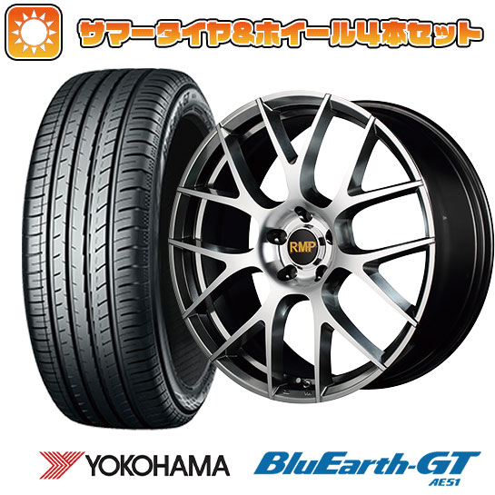 235/40R19 夏タイヤ ホイール4本セット YOKOHAMA ブルーアース GT AE51 (5/114車用) MID RMP 027F 19インチ :arktire 13461 137557 28533 28533:アークタイヤ