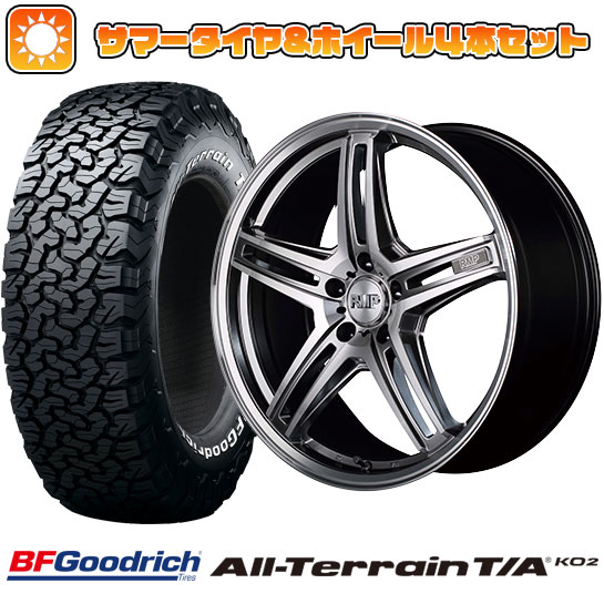 225/65R17 夏タイヤ ホイール4本セット BFグッドリッチ オールテレーンT/A KO2 RBL (5/114車用) MID RMP 520F 17インチ :arktire 2182 133585 23750 23750:アークタイヤ