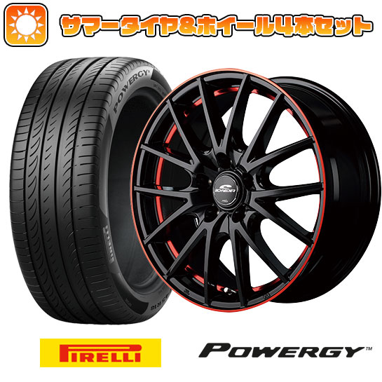 215/55R17 夏タイヤ ホイール4本セット PIRELLI パワジー (5/114車用) MID シュナイダー RX27 17インチ :arktire 1841 137157 36980 36980:アークタイヤ