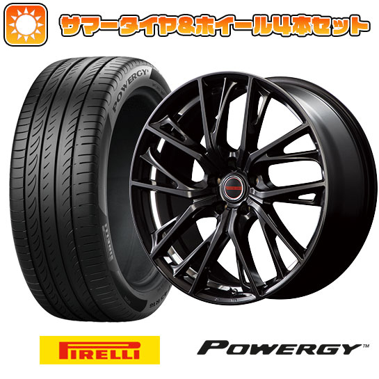 215/50R17 夏タイヤ ホイール4本セット PIRELLI パワジー (5/114車用) MID ヴァーテックワン グレイブ 17インチ :arktire 1842 138539 36979 36979:アークタイヤ