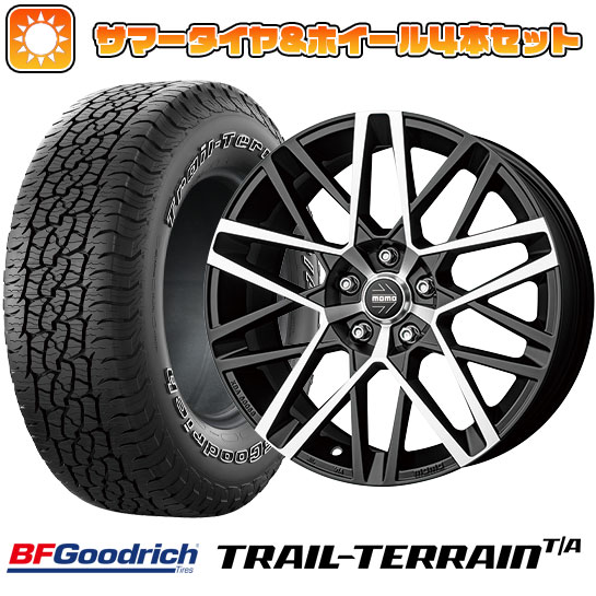 235/60R18 夏タイヤ ホイール4本セット BFグッドリッチ トレールテレーンT/A ORBL (5/114車用) MOMO アベンジャー 18インチ :arktire 27064 125366 36812 36812:アークタイヤ