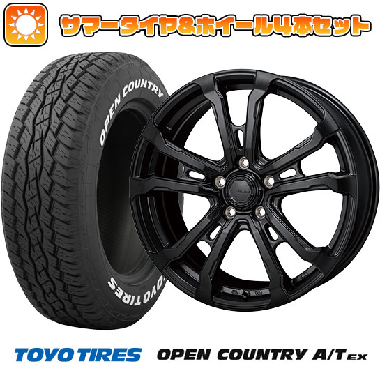 235/60R18 夏タイヤ ホイール4本セット トーヨー OPEN COUNTRY A/T EX (5/114車用) MONZA HI BLOCK ヴィラス 18インチ :arktire 27064 137108 33424 33424:アークタイヤ