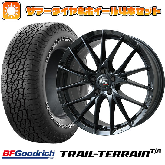 225/60R17 夏タイヤ ホイール4本セット BFグッドリッチ トレールテレーンT/A ORBL (5/114車用) MSW by OZ Racing MSW 29(グロスブラック) 17インチ :arktire 1845 120930 36817 36817:アークタイヤ