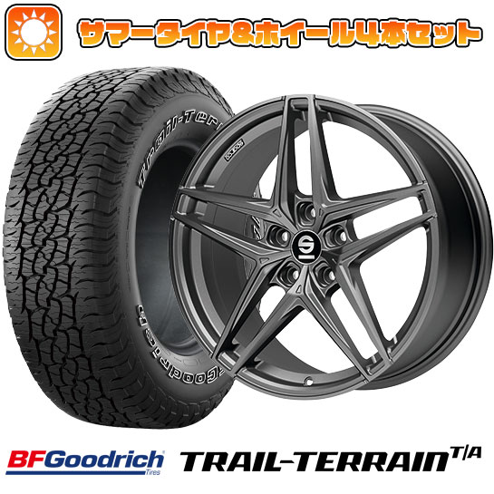 225/65R17 夏タイヤ ホイール4本セット BFグッドリッチ トレールテレーンT/A ORWL (5/114車用) OZ SPARCO レコード 17インチ :arktire 2182 120353 36785 36785:アークタイヤ