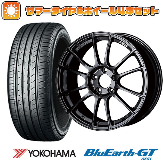 215/40R18 夏タイヤ ホイール4本セット ヨコハマ ブルーアース GT AE51 (5/100車用) SSR GTX04 18インチ :arktire 1221 142896 28536 28536:アークタイヤ