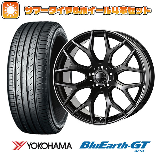 225/45R18 夏タイヤ ホイール4本セット YOKOHAMA ブルーアース GT AE51 (5/114車用) VENERDI レッジェーロ タイプ2 18インチ :arktire 1261 120650 28539 28539:アークタイヤ