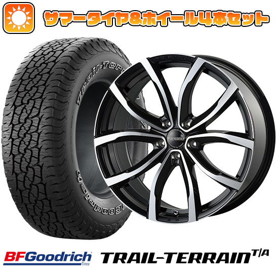 225/60R18 夏タイヤ ホイール4本セット BFグッドリッチ トレールテレーンT/A ORBL (5/114車用) VENERDI レヴァント タイプ2 18インチ :arktire 1341 120869 36811 36811:アークタイヤ