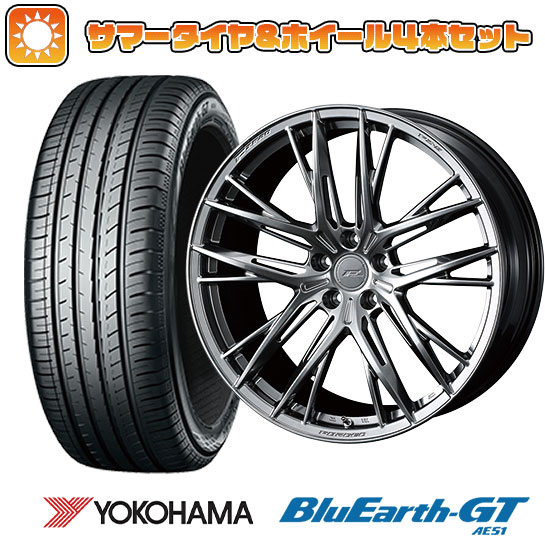 245/35R20 夏タイヤ ホイール4本セット YOKOHAMA ブルーアース GT AE51 (5/114車用) WEDS F ZERO FZ 5 20インチ :arktire 1307 136837 33795 33795:アークタイヤ