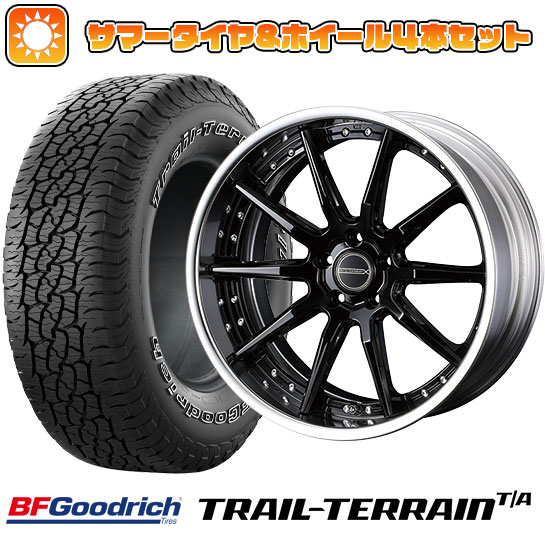 225/60R18 夏タイヤ ホイール4本セット BFグッドリッチ トレールテレーンT/A ORBL (5/114車用) WEDS マーベリック 1410S 18インチ : arktire 1341 146495 36811 36811 : アークタイヤ