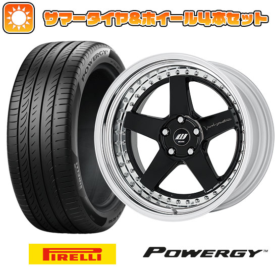 235/35R19 夏タイヤ ホイール4本セット PIRELLI パワジー (5/114車用) WORK ジスタンス W5S サンドイッチ 19インチ :arktire 880 141744 36957 36957:アークタイヤ