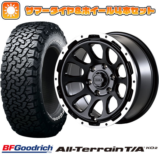 285/70R17 夏タイヤ ホイール4本セット BFグッドリッチ オールテレーンT/A KO2 RWL/RBL (6/139車用) MOTOR FARM ファームD10 17インチ :arktire 11822 120888 21284 21284:アークタイヤ