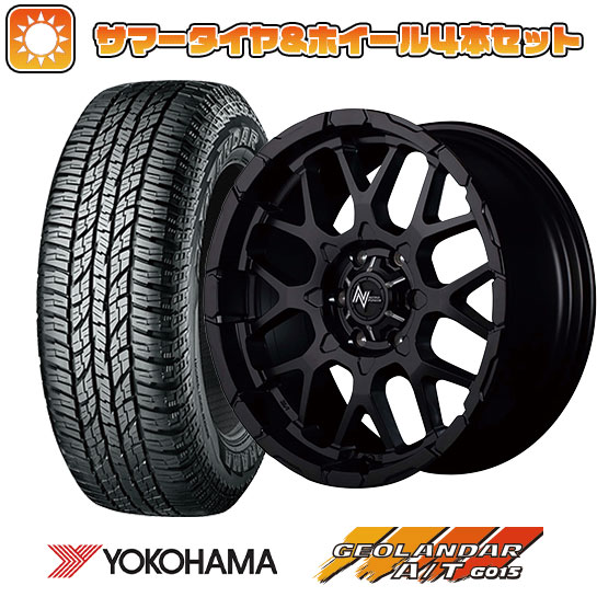 265/65R17 夏タイヤ ホイール4本セット YOKOHAMA ジオランダー A/T G015 RBL (6/139車用) MID ナイトロパワー M28 バレット 17インチ :arktire 11822 133622 22905 22905:アークタイヤ