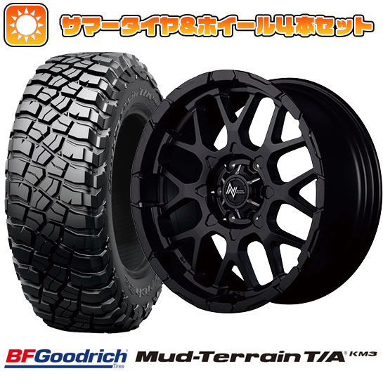 【新品国産6穴139.7車】 夏タイヤ ホイール4本セット 265/65R17 BFグッドリッチ マッドテレーンT/A KM3 MID ナイトロパワー M28 バレット 17インチ :arktire 11822 133622 29312 29312:アークタイヤ