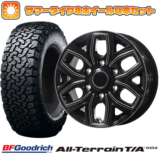 285/70R17 夏タイヤ ホイール4本セット BFグッドリッチ オールテレーンT/A KO2 RWL/RBL (6/139車用) BRANDLE P03BF 17インチ :arktire 11822 137166 21284 21284:アークタイヤ