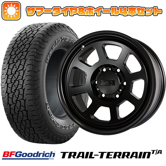 265/70R17 夏タイヤ ホイール4本セット BFグッドリッチ トレールテレーンT/A ORWL (6/139車用) CL LINK KG WHEELS KW01 05 Daytona 17インチ :arktire 11822 115463 36789 36789:アークタイヤ