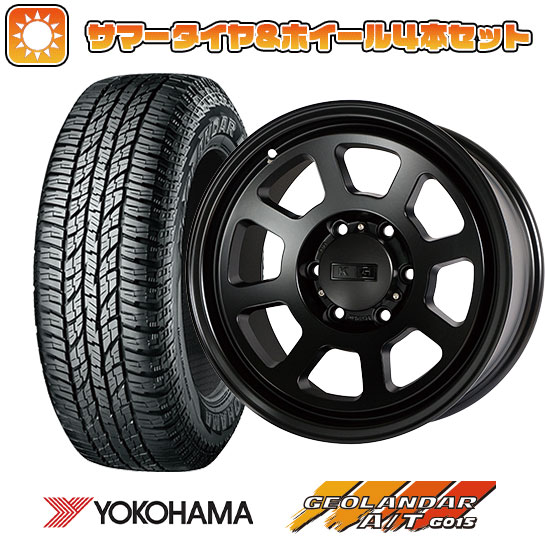 285/70R17 夏タイヤ ホイール4本セット YOKOHAMA ジオランダー A/T G015 OWL/RBL (6/139車用) CL LINK KG WHEELS KW01 05 Daytona 17インチ :arktire 11822 115463 24489 24489:アークタイヤ