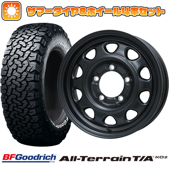 美品 BFグッドリッチ T/A KO2 215/75R15 4本セット シエラ BFグッドリッチ 215/75R15 夏タイヤ ホイール4本セット ジムニー