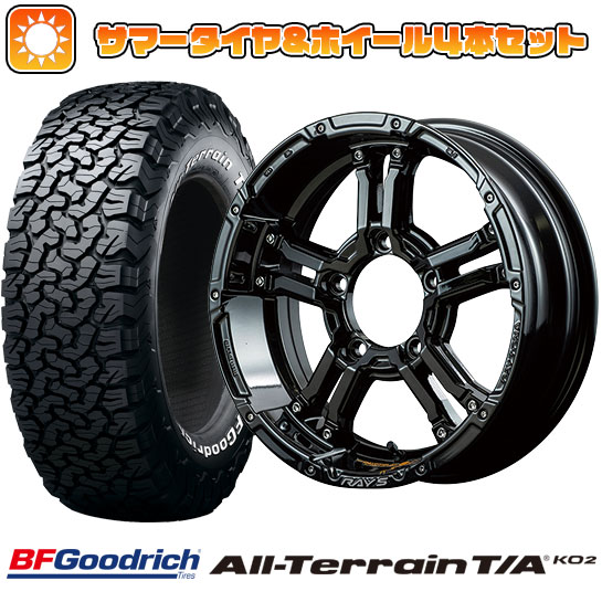 225/70R16 夏タイヤ ホイール4本セット ジムニーシエラ BFグッドリッチ オールテレーンT/A KO2 RWL/RBL レイズ デイトナ FDX J コレクション 16インチ :arktire 16701 139252 22213 22213:アークタイヤ