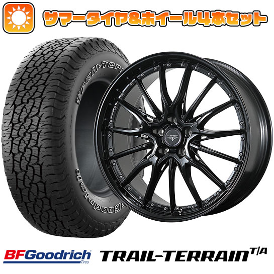 225/65R17 夏タイヤ ホイール4本セット BFグッドリッチ トレールテレーンT/A ORWL (5/114車用) TOPY ドルフレン ヒューバー 17インチ :arktire 2182 138673 36785 36785:アークタイヤ