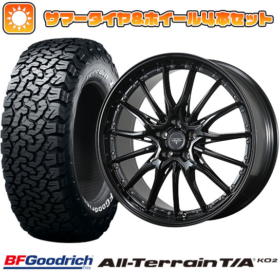 225/65R17 夏タイヤ ホイール4本セット BFグッドリッチ オールテレーンT/A KO2 RBL (5/114車用) TOPY ドルフレン ヒューバー 17インチ :arktire 2182 138673 23750 23750:アークタイヤ