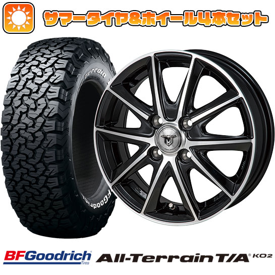 225/65R17 夏タイヤ ホイール4本セット BFグッドリッチ オールテレーンT/A KO2 RBL (5/114車用) MONZA JPスタイル MJ01 17インチ :arktire 2182 137124 23750 23750:アークタイヤ